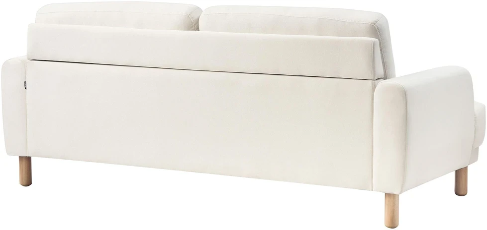Beliani 3 vietų sofa TUVE, balta