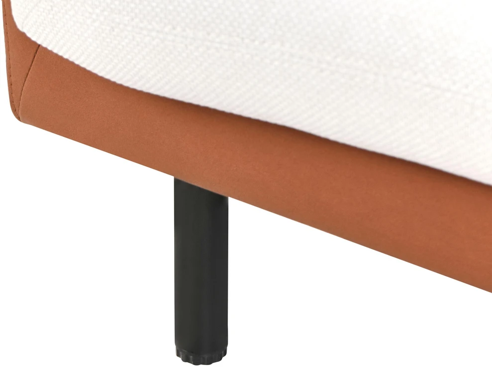 Beliani 3 vietų sofa VORGOD, kreminė