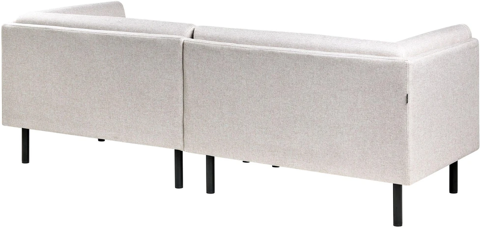 Beliani 3 vietų sofa VORGOD šviesiai smėlio spalvos