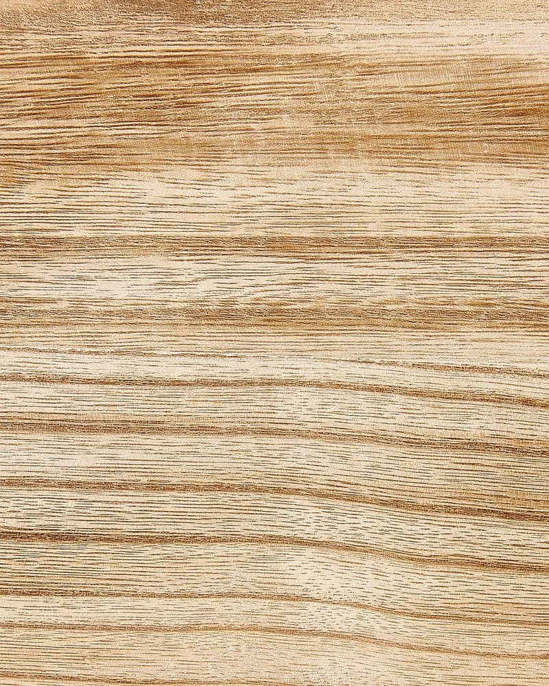 Beliani 4 lentynų stovas ALDER paulovnijos mediena 101 cm šviesiai rudas