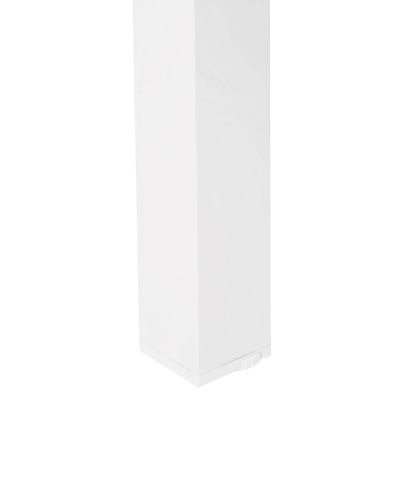 Beliani 4 sodo kėdžių su pagalvėlėmis komplektas PANCOLE pilkas