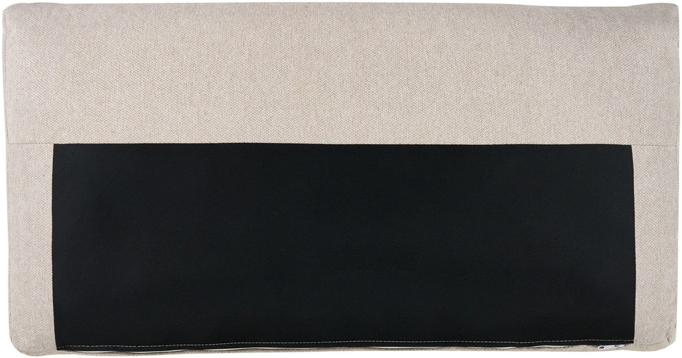Beliani 4 vietų kampinė sofa SIGGARD, smėlio spalvos, kairinė