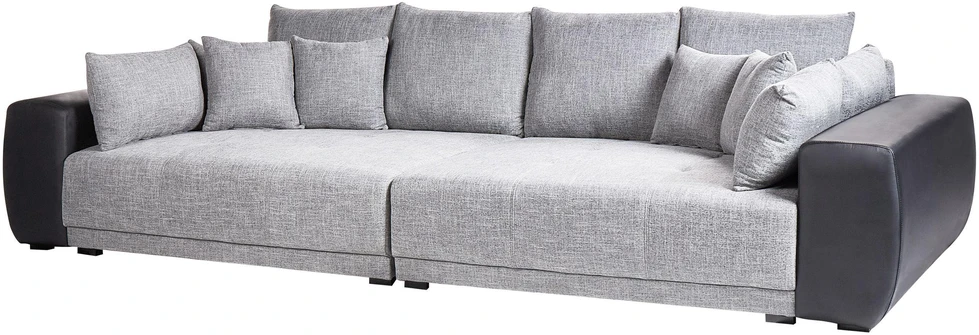 Beliani 4 vietų sofa TORPO pilka