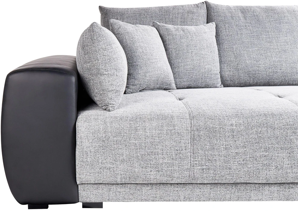 Beliani 4 vietų sofa TORPO pilka