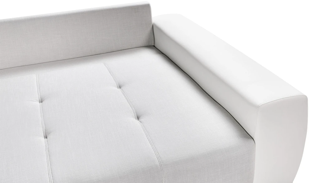 Beliani 4 vietų sofa TORPO šviesiai smėlio spalvos