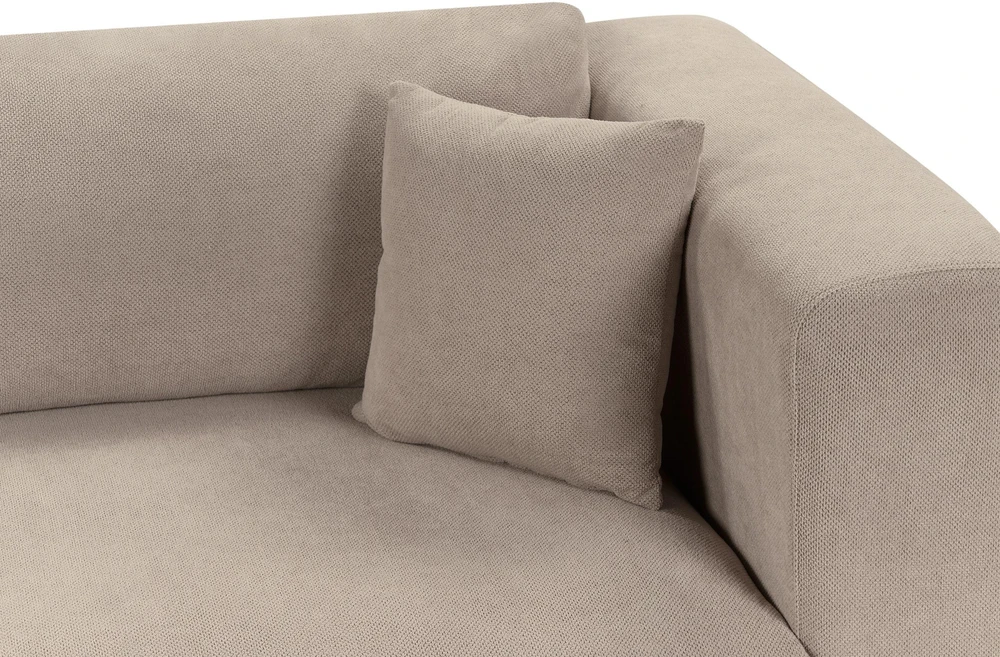 Beliani 4 vietų sofa VENG smėlio pilkos spalvos