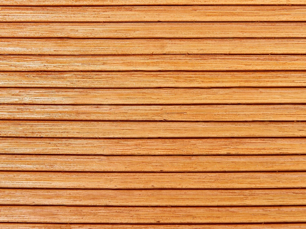 Beliani AIROLE rotanginis sodo gultas, ruda spalva
