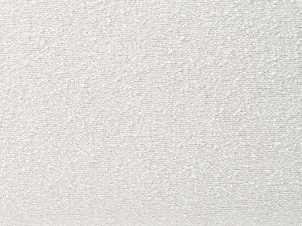 Beliani Apmuštas suoliukas DECORAH Boucle baltas