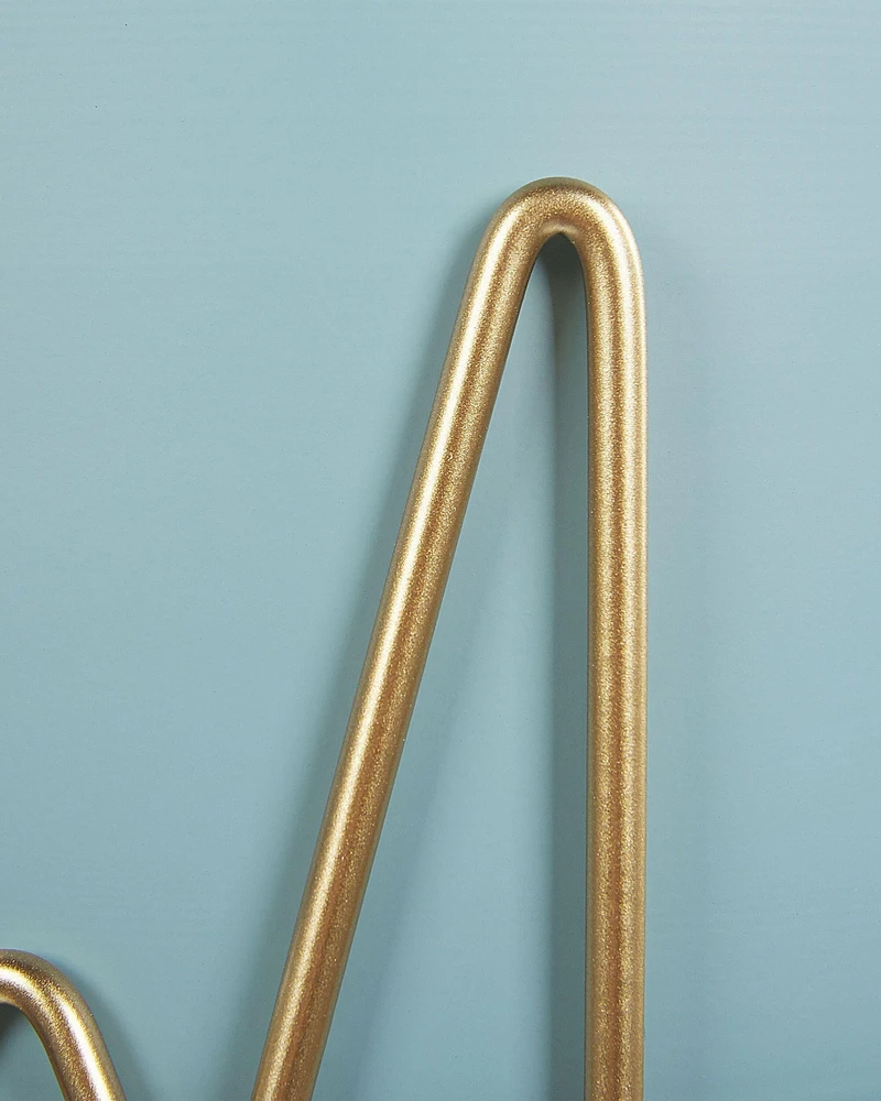 Beliani Augalų stovas KALANDRA 19 cm žydras metalinis