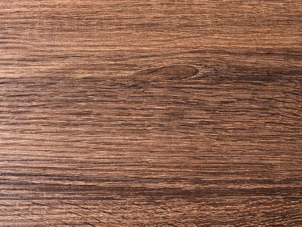 Beliani Baro stalas MORELLA juodas / tamsiai rudas 60 cm 60 cm