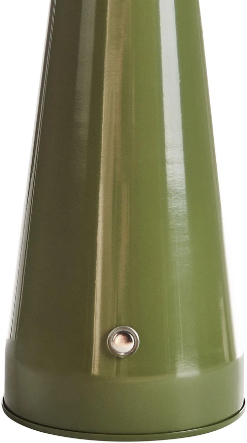 Beliani Belaidė LED stalinė lempa BOCONO su reguliatoriumi, metalinė, žalia