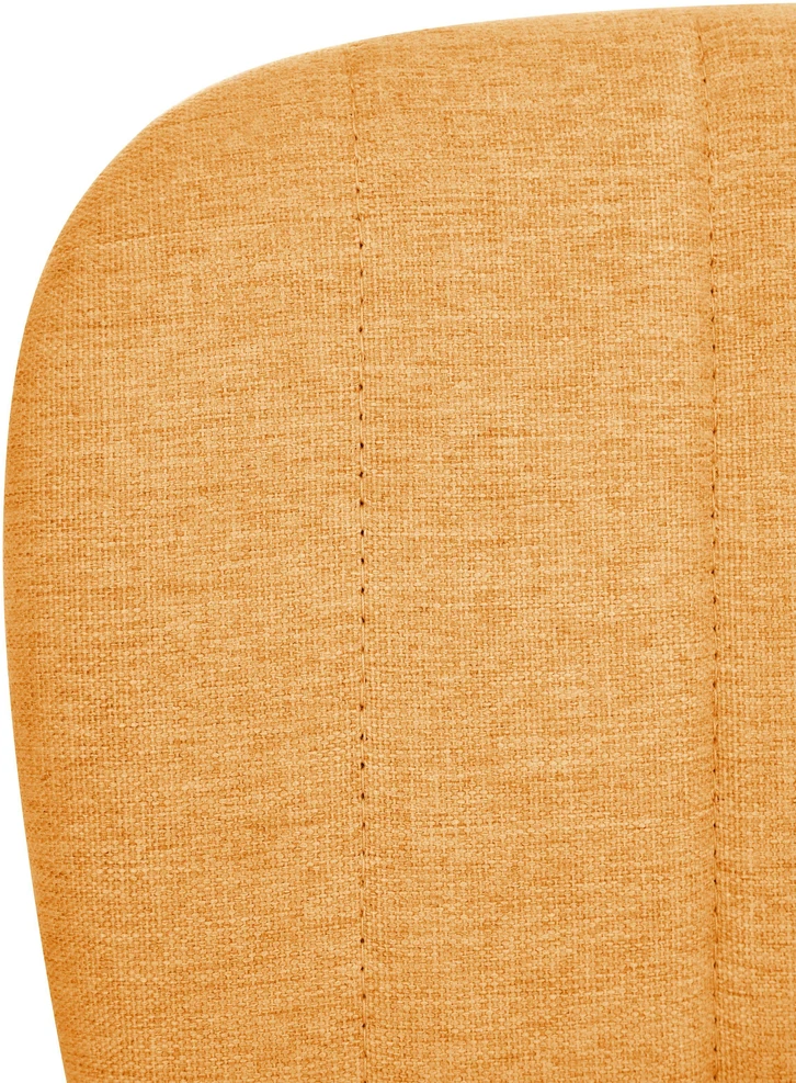 Beliani Besisukanti kėdė BUBBLY, oranžinė