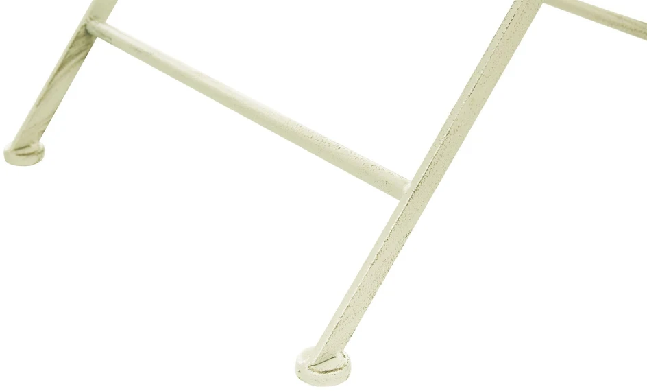 Beliani Bistro staliukas BIVIO 70 cm 70 cm metalinis šviesiai žalias
