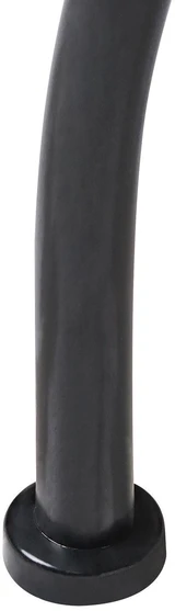 Beliani Bistro staliukas CARONA 60 cm metalinis juodas
