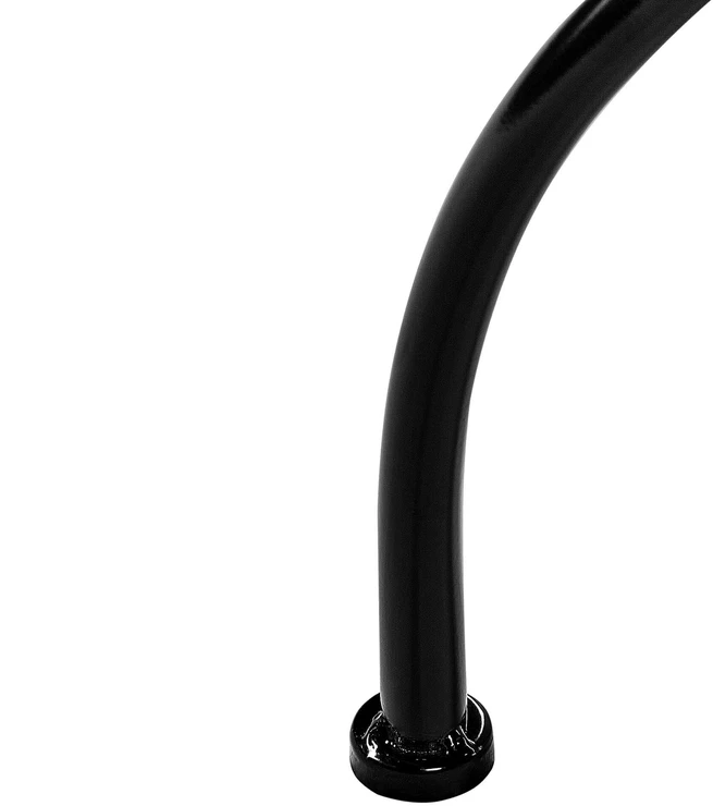 Beliani Bistro staliukas CARPINO 60 cm juodas