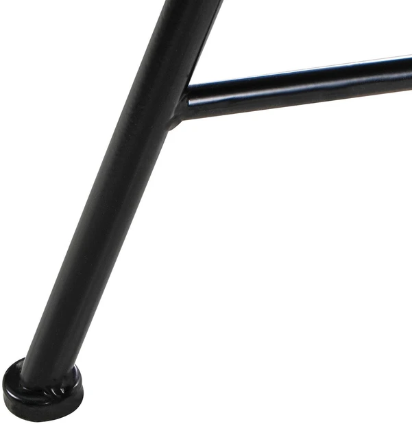 Beliani Bistro staliukas COMISO, 60 × 60 cm, metalinis, juodas ir baltas