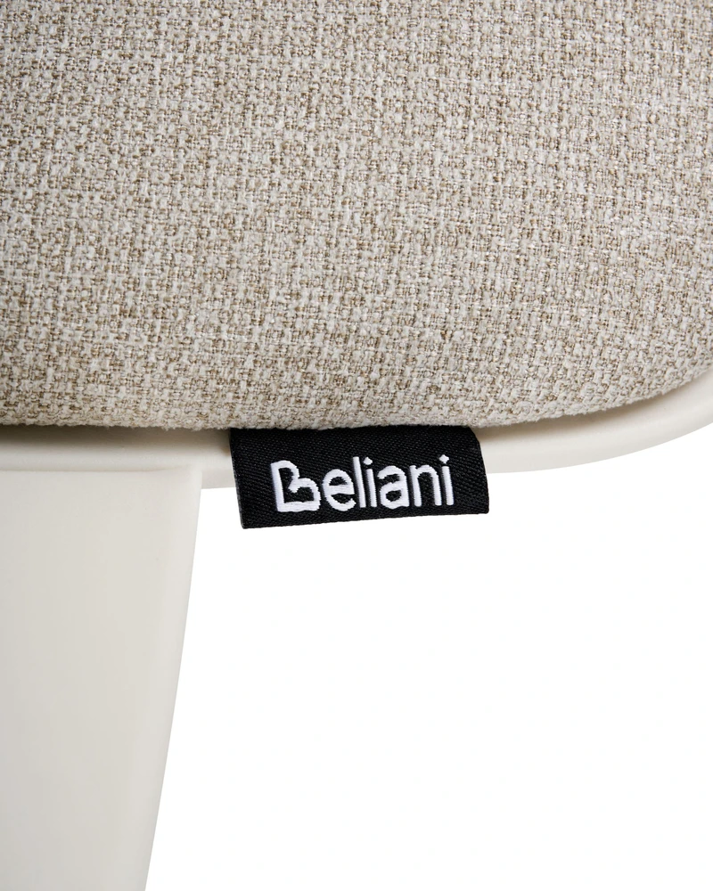 Beliani Biuro kėdė GLEEFUL, kreminė balta