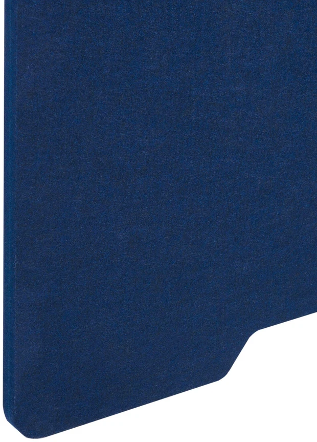 Beliani Biuro pertvara STARRY 240 × 180 cm, tamsiai mėlyna