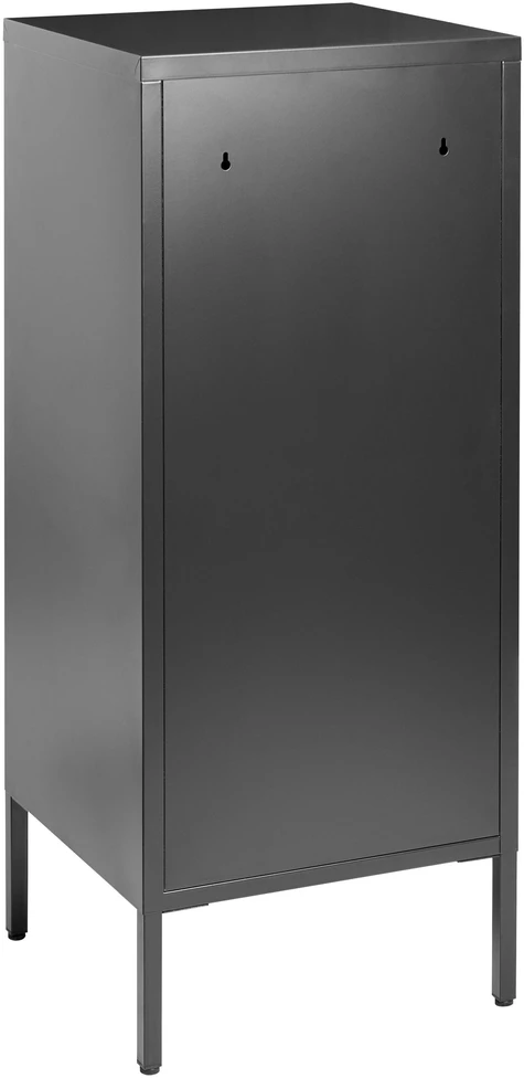 Beliani Biuro spintelė HURON, metalinė, juoda