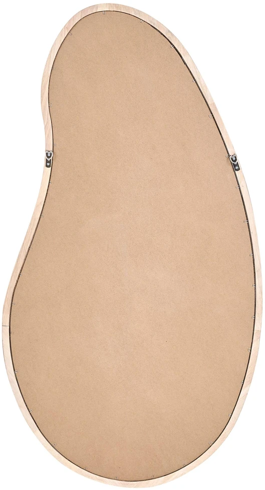 Beliani CABIDOS sieninis veidrodis 70 × 130 cm, paulovnijos mediena, šviesiai rudas
