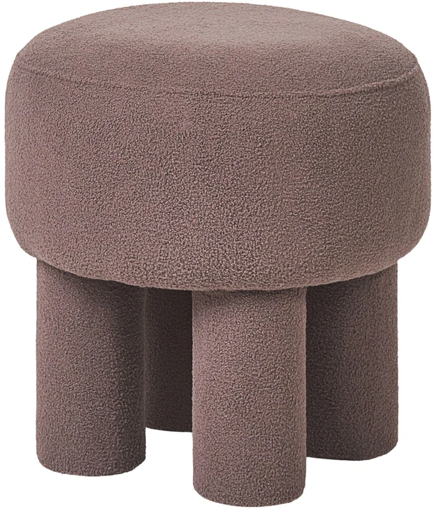 Beliani CANBY Boucle pufas, ruda