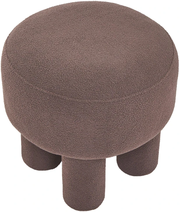 Beliani CANBY Boucle pufas, ruda