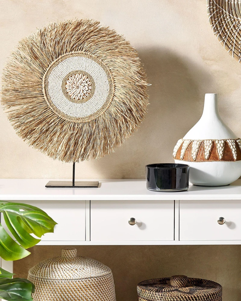 Beliani Dekoracinė figūrėlė ACEH natūrali