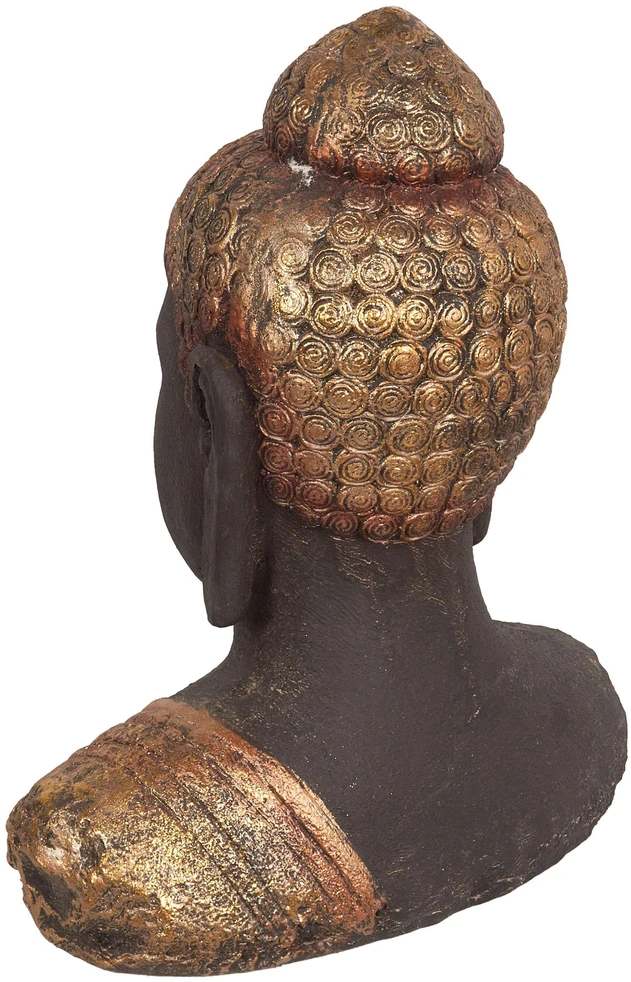 Beliani Dekoracinė figūrėlė Budda CARUM Keramika Juoda
