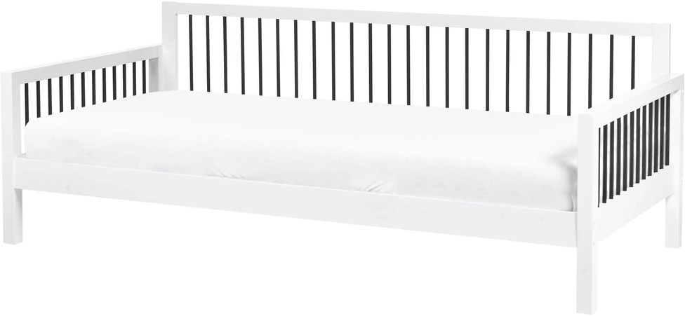 Beliani Dieninė lova TRICOT 90 x 200 cm, balta