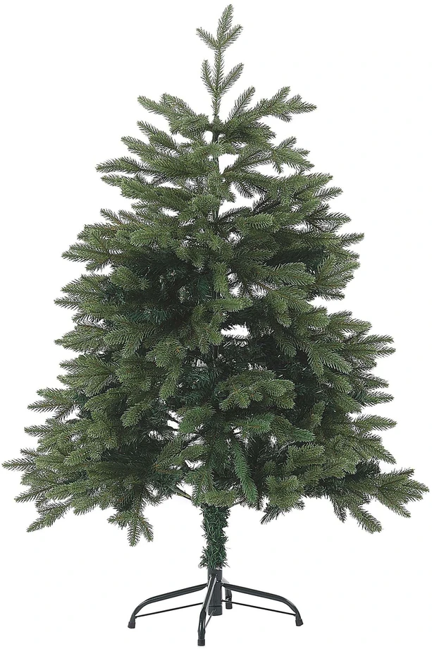 Beliani Dirbtinė Kalėdų eglutė HUXLEY 120 cm žalia