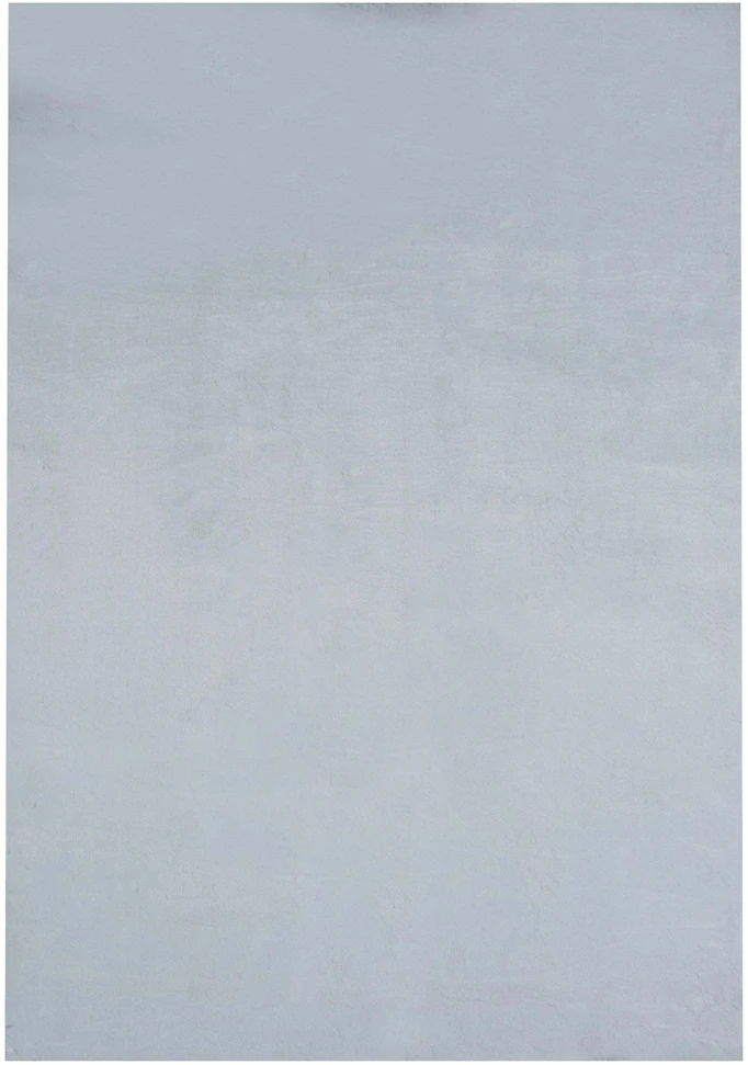 Beliani Dirbtinio kailio kilimas MIRPUR šviesiai pilkas 160 x 230 cm