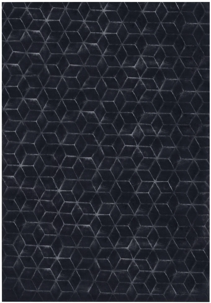 Beliani Dirbtinio kailio kilimas THATTA juodas 160 x 230 cm