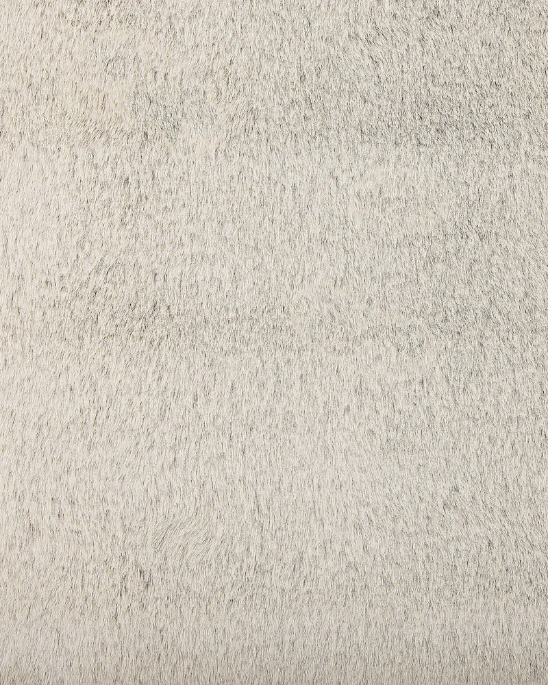 Beliani Dirbtinio kailio kilimėlis UNDARA smėlio spalvos 60 x 90 cm