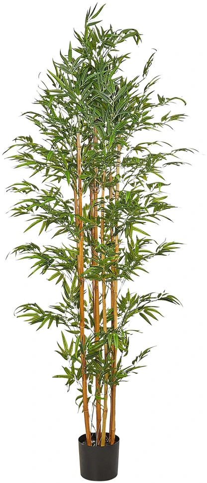 Beliani Dirbtinis augalas BAMBOO 220 cm žalias