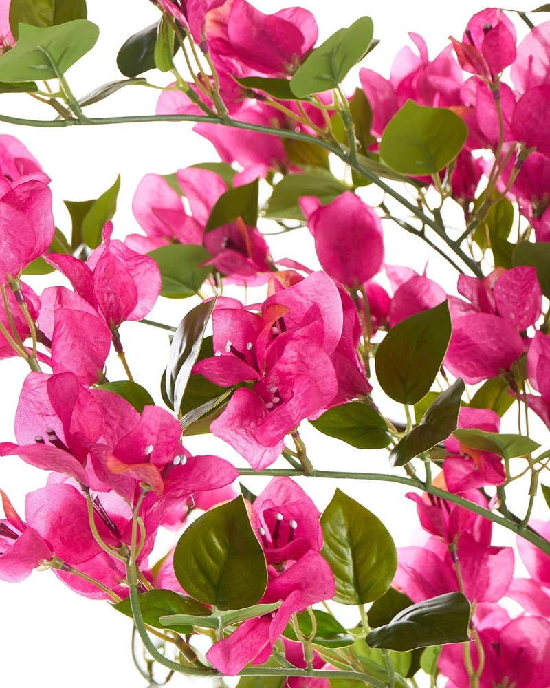 Beliani Dirbtinis augalas BOUGAINILLEA TREE 180 cm rožinis