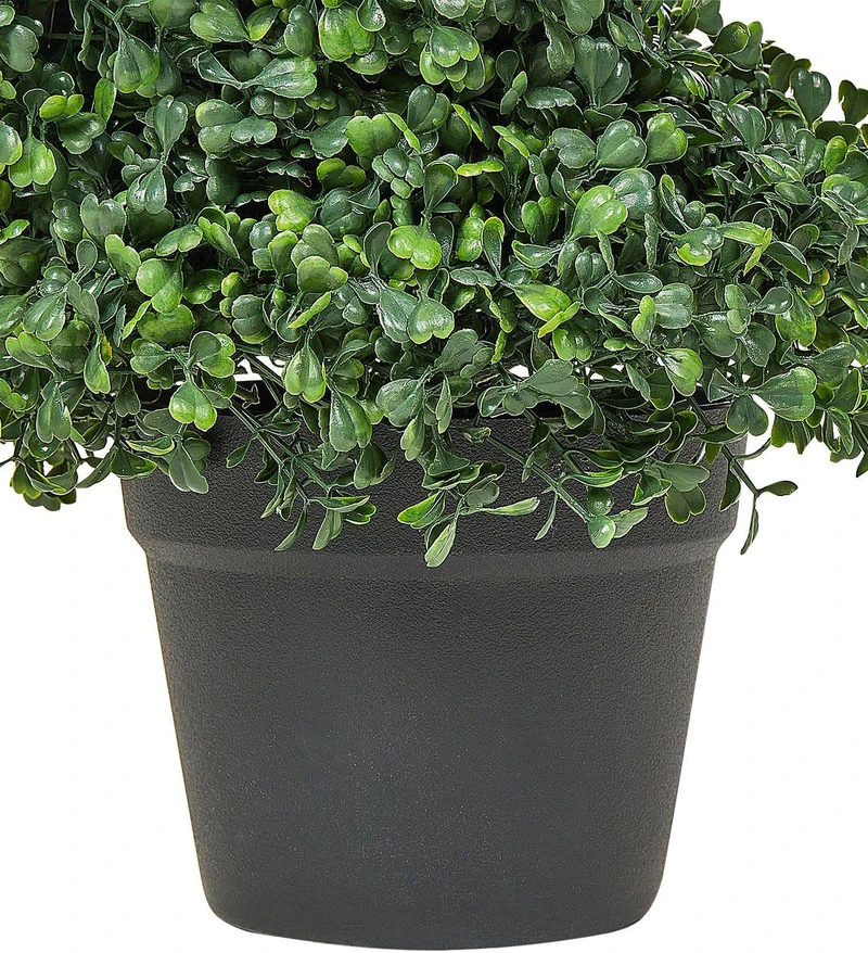 Beliani Dirbtinis augalas BOXWOOD SPIRAL TREE 120 cm žalias