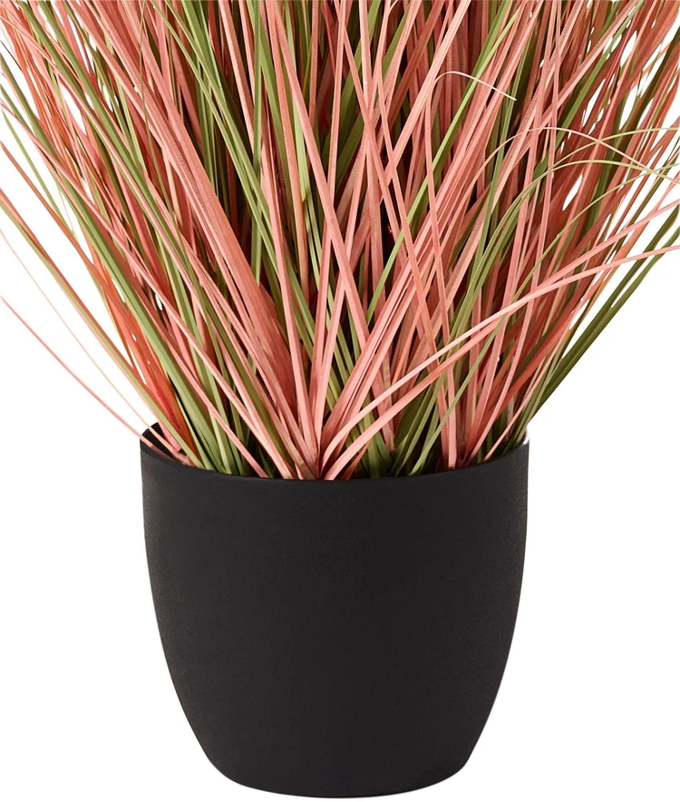 Beliani Dirbtinis augalas BRISTLEGRASS 120 cm oranžinis