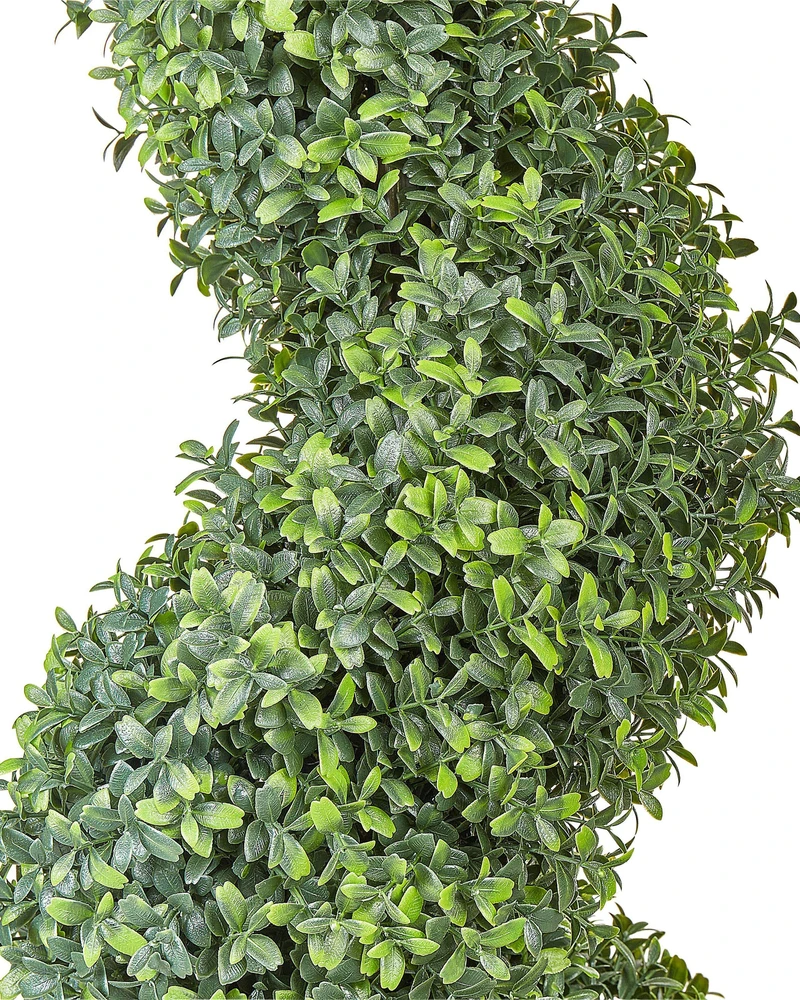 Beliani Dirbtinis augalas BUXUS SPIRAL TREE 158 cm žalias
