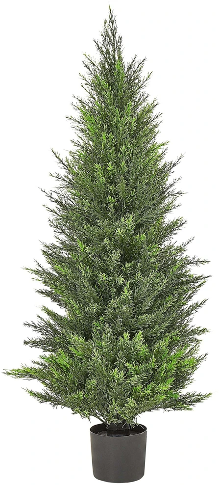 Beliani Dirbtinis augalas CEDAR TREE 120 cm žalias