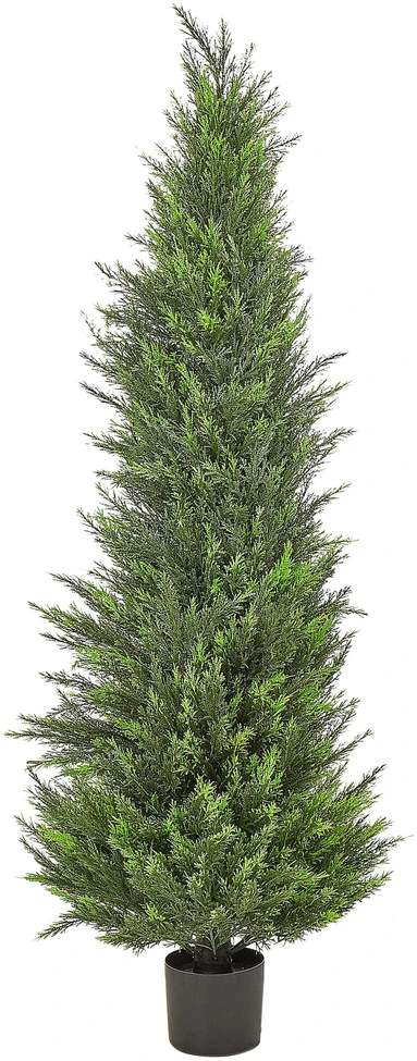 Beliani Dirbtinis augalas CEDAR TREE 153 cm žalias