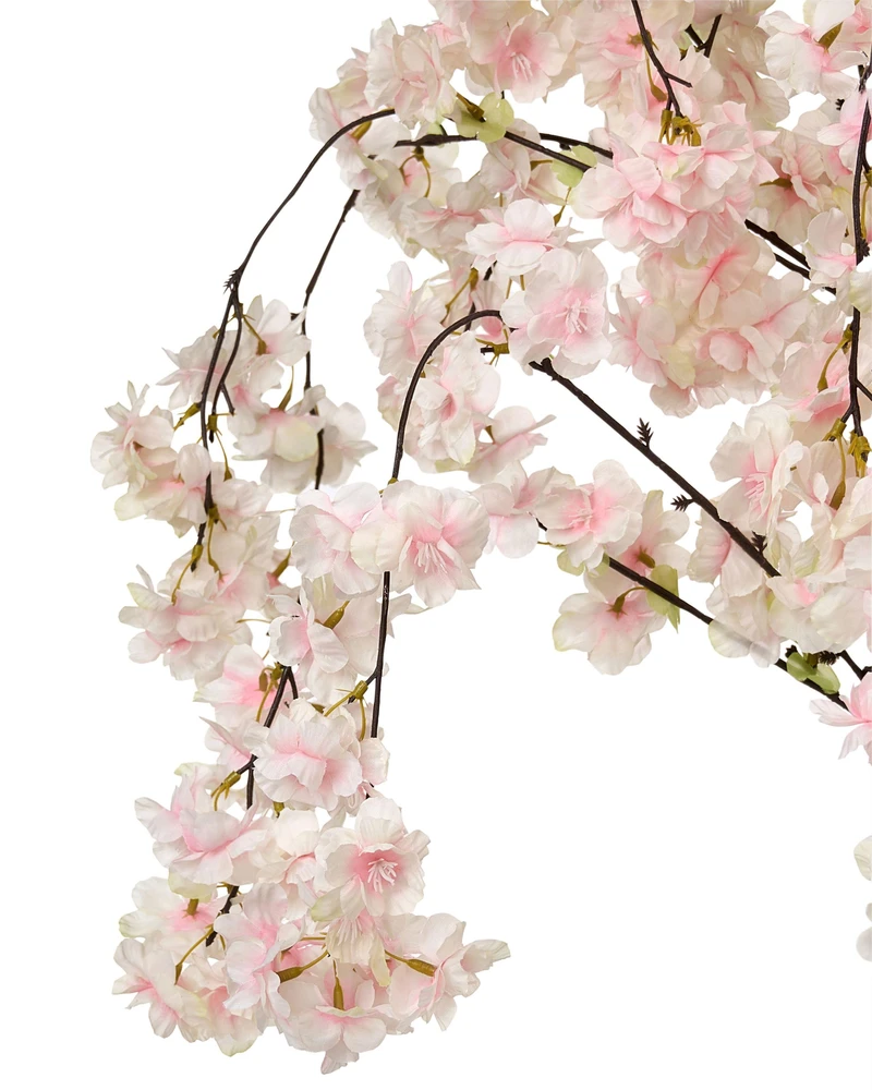 Beliani Dirbtinis augalas CHERRY TREE 190 cm rožinis