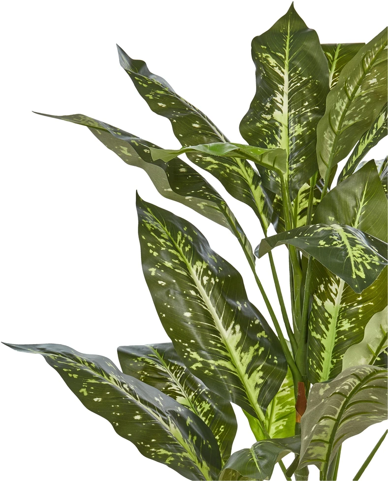 Beliani Dirbtinis augalas DIEFFENBACHIA 110 cm žalias