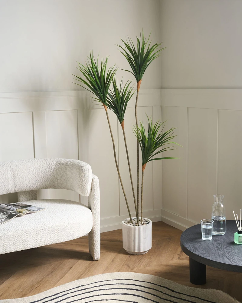 Beliani Dirbtinis augalas DRACAENA DRACO 165 cm Žalias