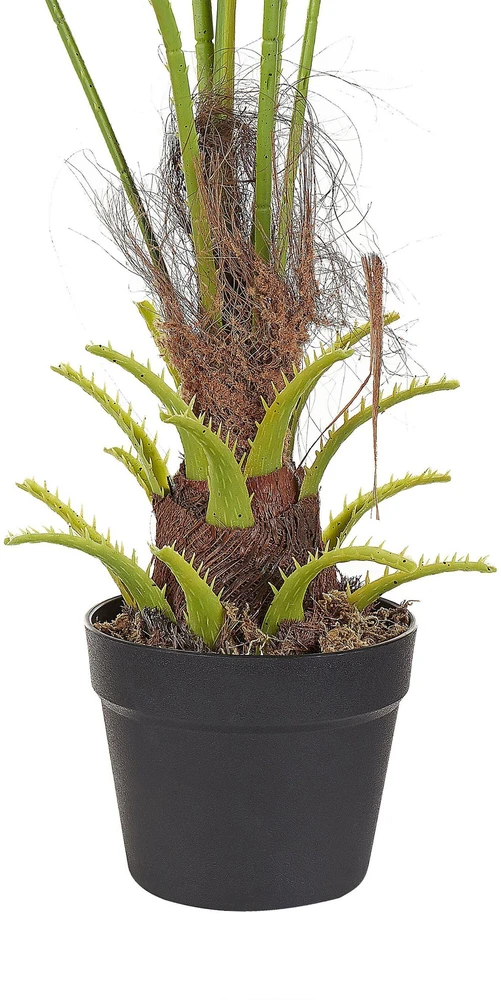 Beliani Dirbtinis augalas FAN PALM 100 cm Žalias
