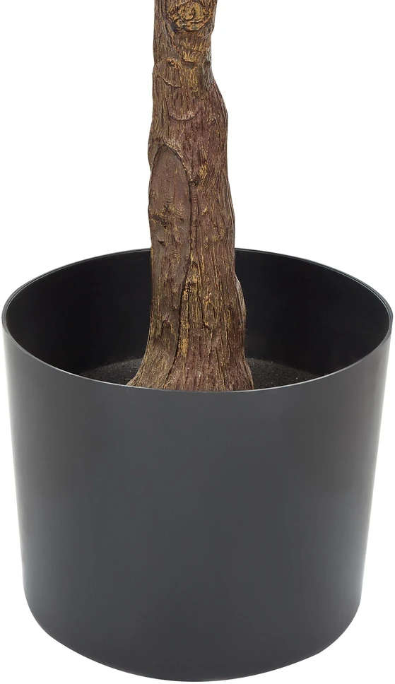 Beliani Dirbtinis augalas FICUS ELASTICA 160 cm žalias