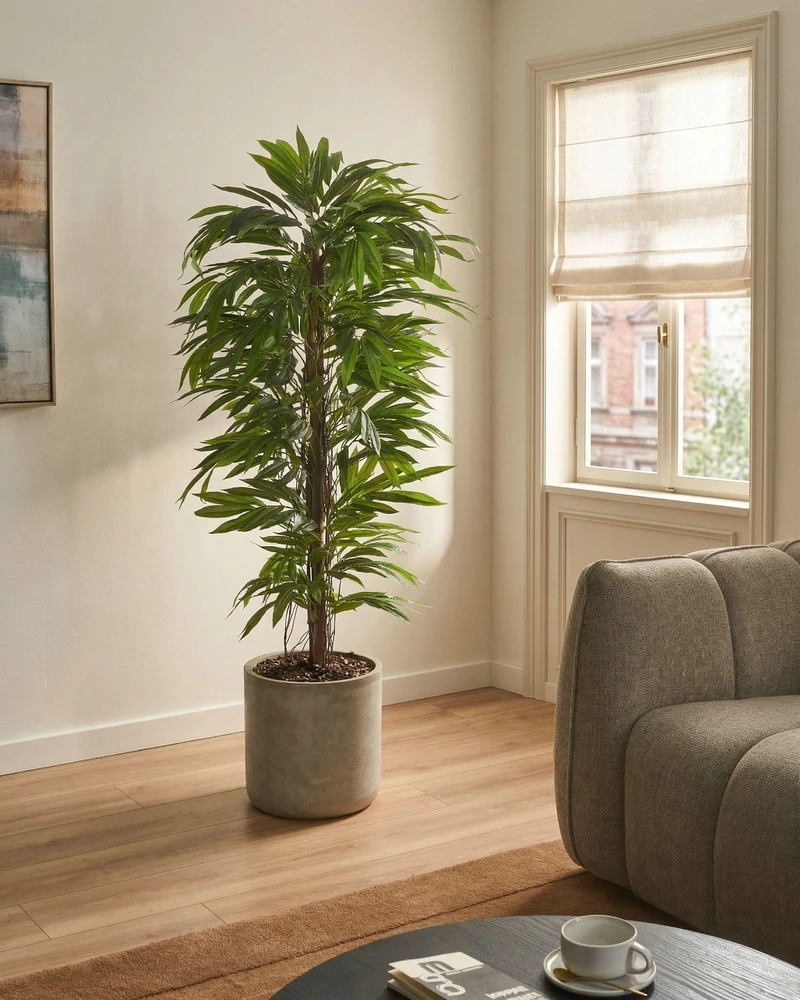 Beliani Dirbtinis augalas LONGIFOLIA 155 cm žalias