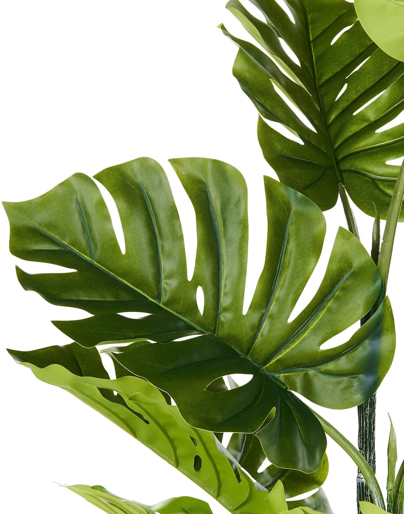 Beliani Dirbtinis augalas MONSTERA PLANT 94 cm Žalias
