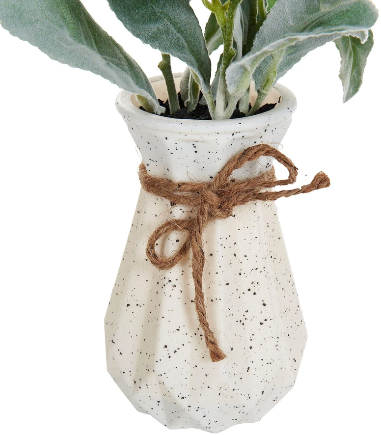 Beliani Dirbtinis augalas PEPEROMIA ARGYREIA 30 cm žalias