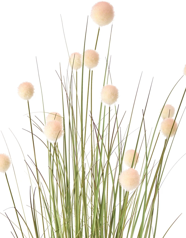 Beliani Dirbtinis augalas POMPOM GRASS 120 cm žalias