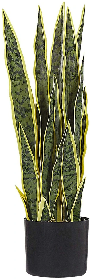 Beliani Dirbtinis augalas SNAKE PLANT 63 cm Žalias